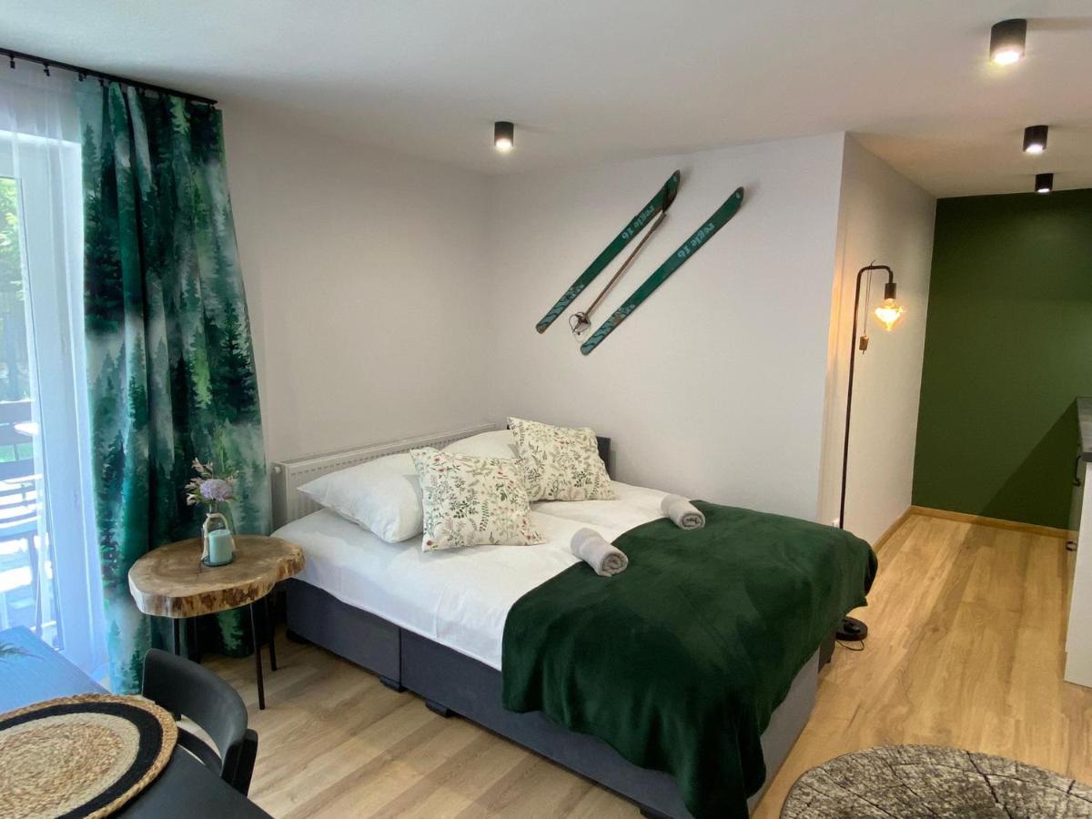 U Gazdy - Apartament Z Ogrodem I Tarasem , Przy Gondoli Szczyrk Dış mekan fotoğraf