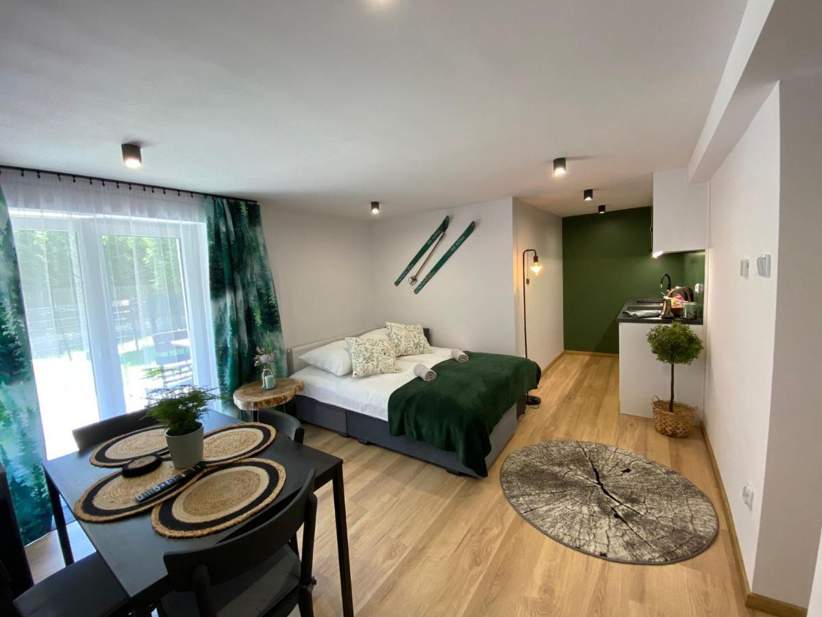 U Gazdy - Apartament Z Ogrodem I Tarasem , Przy Gondoli Szczyrk Dış mekan fotoğraf