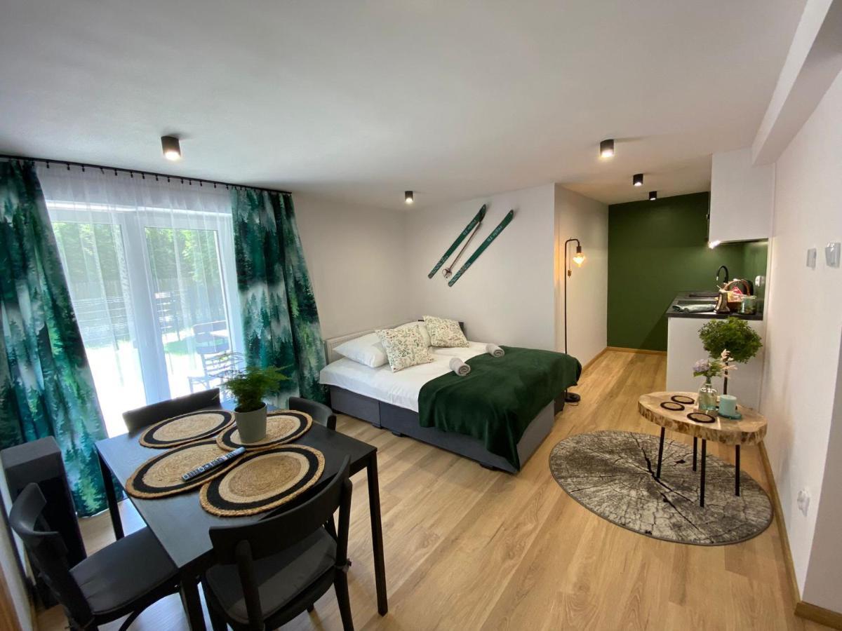 U Gazdy - Apartament Z Ogrodem I Tarasem , Przy Gondoli Szczyrk Dış mekan fotoğraf