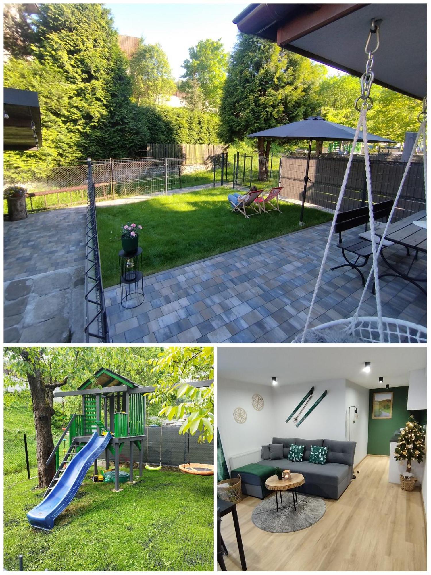 U Gazdy - Apartament Z Ogrodem I Tarasem , Przy Gondoli Szczyrk Dış mekan fotoğraf
